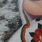 Картина масло холст русский народный стиль